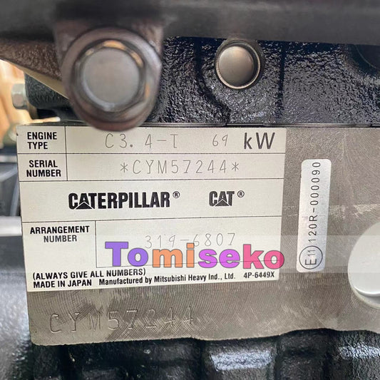 New Diesel Engine Ass'y For Caterpillar C3.4-T
