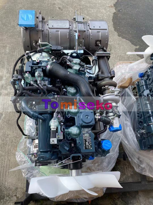For Kubota V2607-CCR-T New Diesel Engine Ass'y 2000rpm 42.4kW