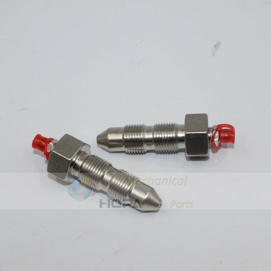 2pcs 2444P803 Track Adjuster Grease Valve For Kobelco Excavator SK120 SK200