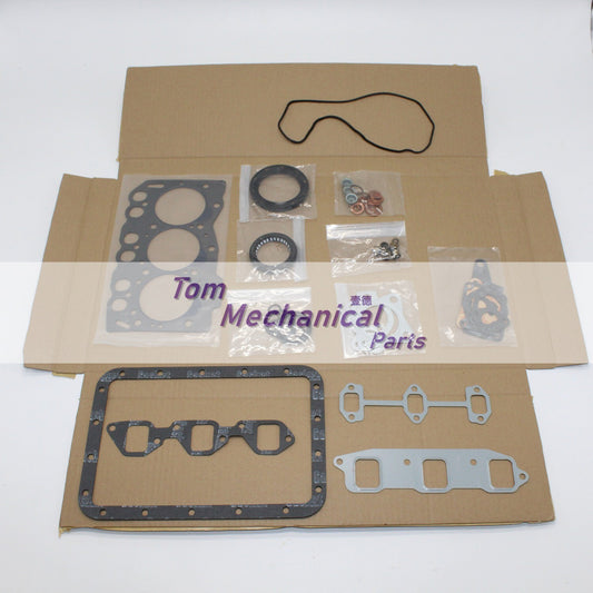 3D68E 3TNE68 Engine Cylinder Head Gasket Kit For Yanmar Komatsu PC15 PC12