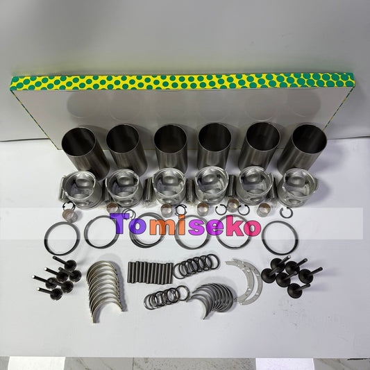 6D22 Overhaul Rebuild Kit For Mitsubishi Engine Piston Liner ME052447 ME052792