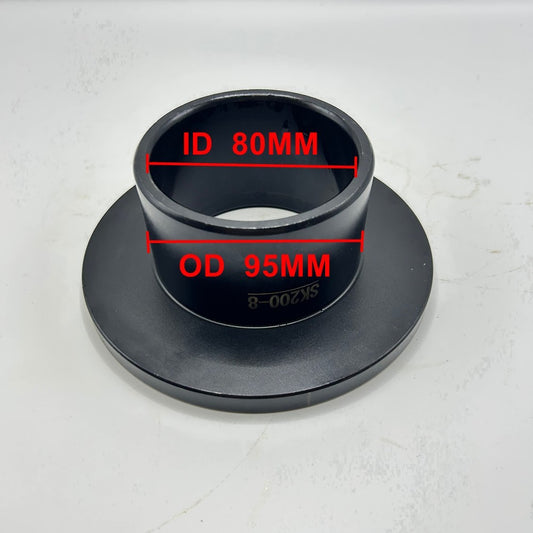 2pcs 80MM 80*95*160 H=65MM Bucket Bushing For Kobelco SK200-8 With Flange