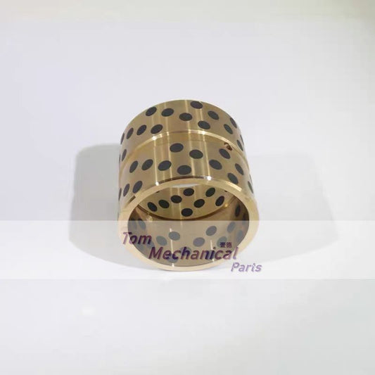 Gold graphite Bucket Bushing For Excavator 90*100*100MM (ID*OD*H) Bearing Steel