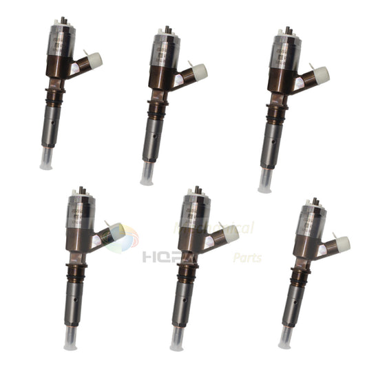 6PCS 10R7673 320-0690 2645A749 Engine Fuel Injector For Caterpillar C6.6