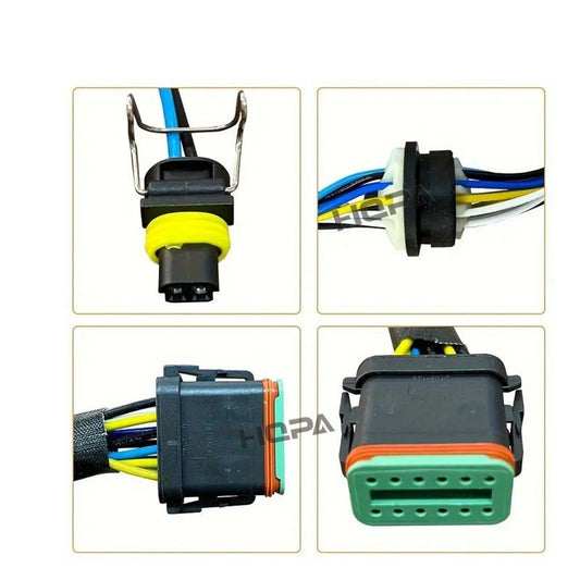 Fit For Caterpillar C7 Engine Fuel Injector Wiring Harness 222-5917 2225917