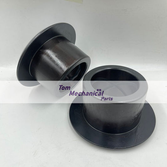 2pcs 80MM Bucket Bushing 80x110x85x165 (ID*OD*H*Flange) Bearing With Flange