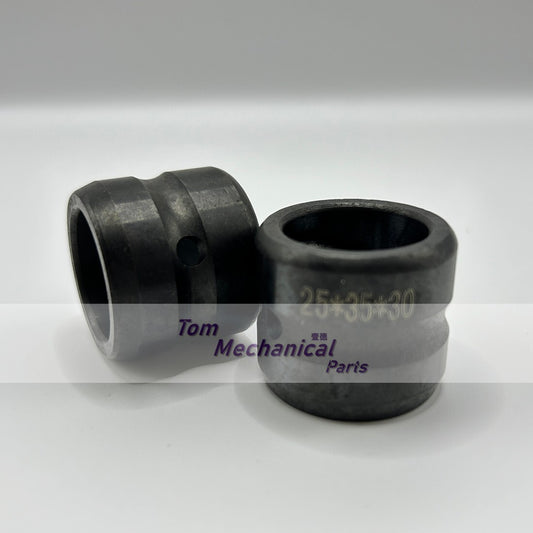 2pcs Bucket Bushing 25*35*30mm (ID*OD*H) For Excavator