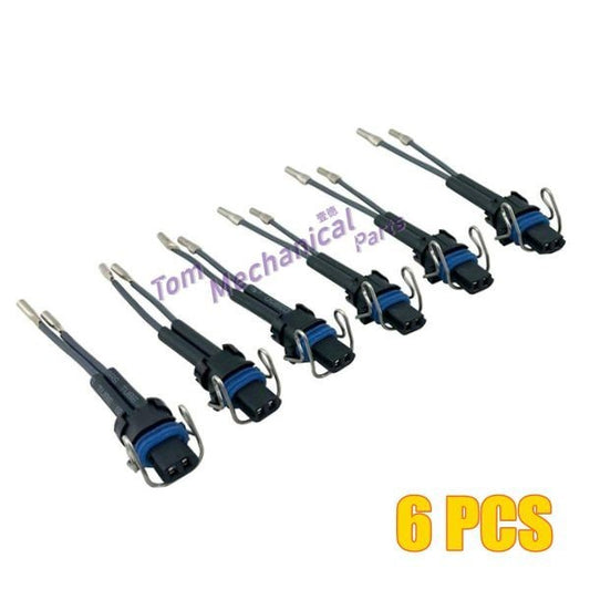 6pcs 366-9748 Injector Wiring Harness For C7 C9 3126b C11 C13 C15
