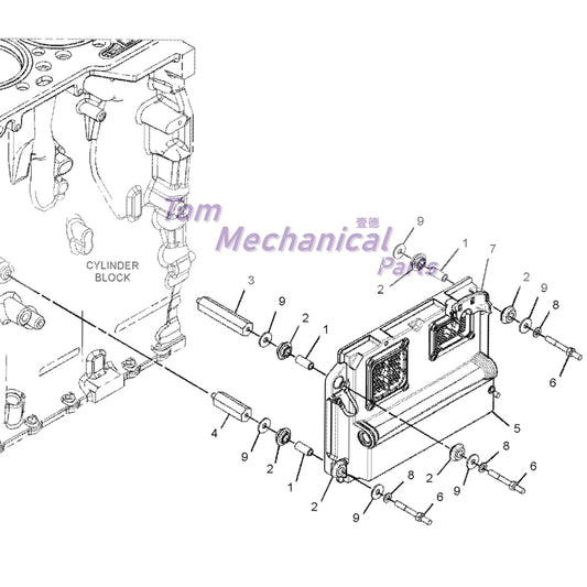 357-7442 20R1833 ECU Controller For Caterpillar 336E 966K 972K C9.3 C15