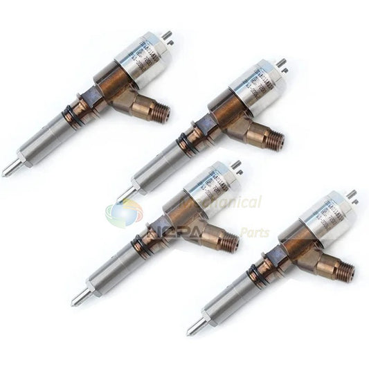 4PCS 326-4740 10R7676 Engine Fuel Injector For Caterpillar C4.2 E315D 318D