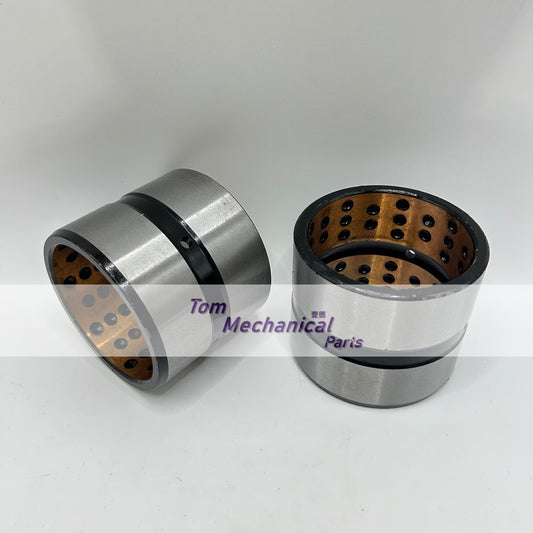 2pcs Sleeve Bearing 7Y-3553 Bucket Bushing For Caterpillar Excavator 7Y3553