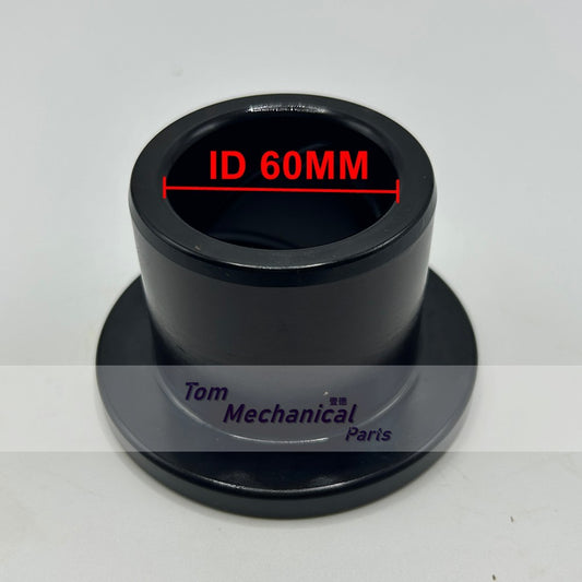 2pcs 60MM Bucket Bushing 60x75x70x100 (ID*OD*H*Flange) Bearing Steel With Flange