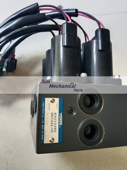 KHJ1972 KHJ15460 Solenoid Valve ass‘y For Case CX210 CX240 CX330 CX350