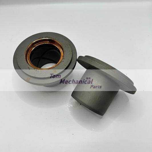 2pcs 60*75*129mm H=82mm Bucket Bushing For Komatsu PC120 Excavator With Flange