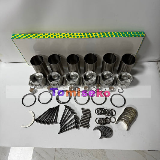 6D40 Overhaul Rebuild Kit For Mitsubishi Engine Piston Liner ME120533 ME121199