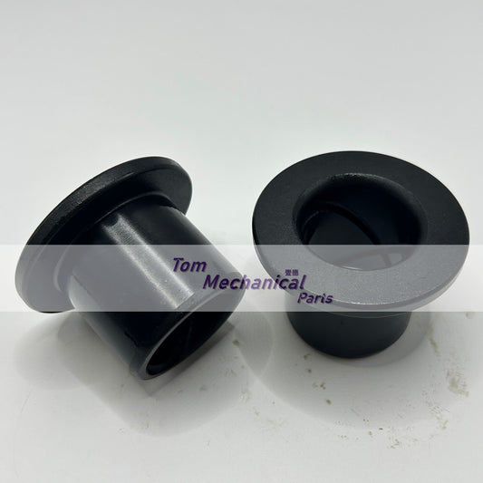 2pcs 65MM Bucket Bushing 65x85x70x110 (ID*OD*H*Flange) Bearing Steel With Flange