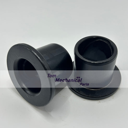 2pcs 50MM Bucket Bushing 50x70x60x100 (ID*OD*H*Flange) Bearing Steel With Flange