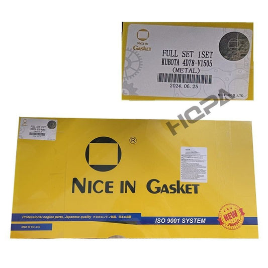 NICE IN Full Gasket Kit For Kubota V1505 Engine Cylinder Head 16285-99352