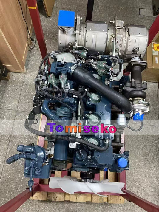 For Kubota V3307-CCR-T New Diesel Engine Ass'y 2600rpm 54.6kW