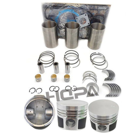 D850 Overhaul Rebuild Kit With Gasket Kit Bearing Set For Kubota Diesel engine