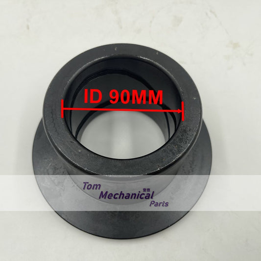 2pcs 90MM Bucket Bushing 90x120x90x160 (ID*OD*H*Flange) Bearing With Flange