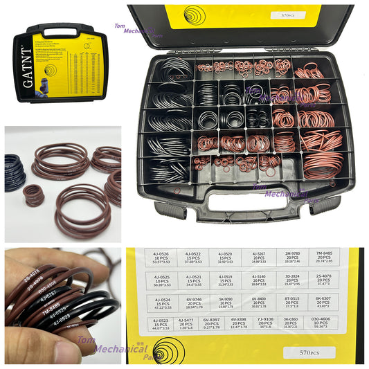 GITNT 270-1528 O-ring Box Seal Kit For Caterpillar Excavator 570pcs 32 types