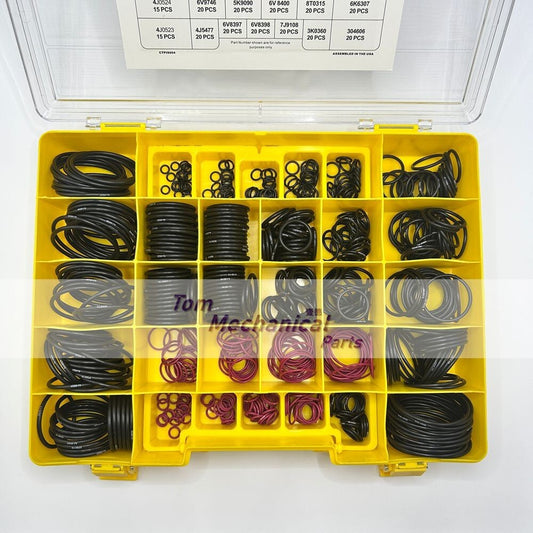For Caterpillar O-ring Box Seal Kit 580pcs 32 types 4C4782 4C-4782