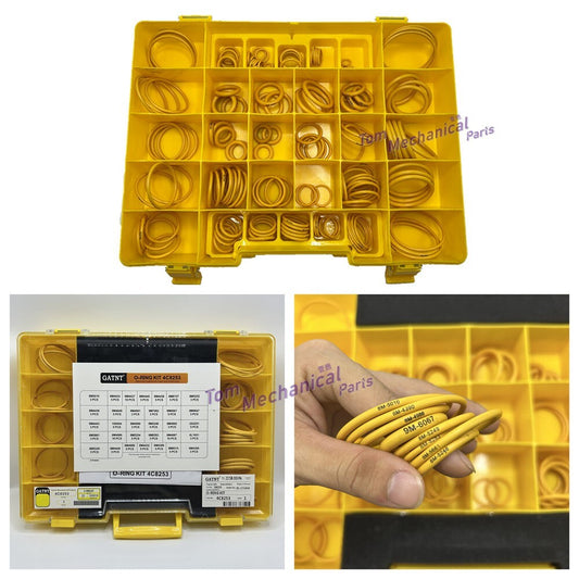 149pcs 32 types 4C8253 Silicone O-ring Box Seal Kit For Caterpillar 4C-8253