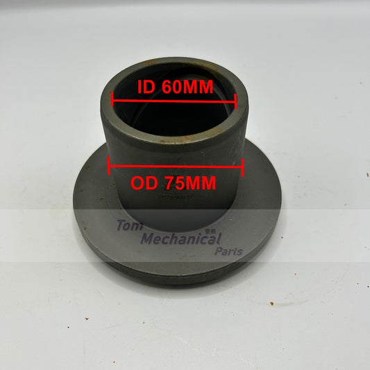 2pcs 60*75*129mm H=82mm Bucket Bushing For Komatsu PC120 Excavator With Flange