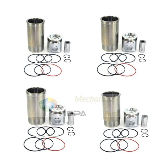 RE536083 RE527843 Piston Liner Kit Fit For John Deere 4045HT Engine