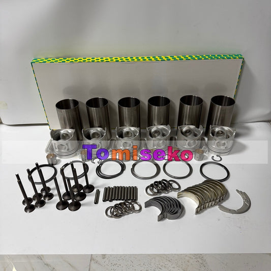 6D16 Overhaul Rebuild Kit For Mitsubishi Engine Piston Liner ME072065 ME300199